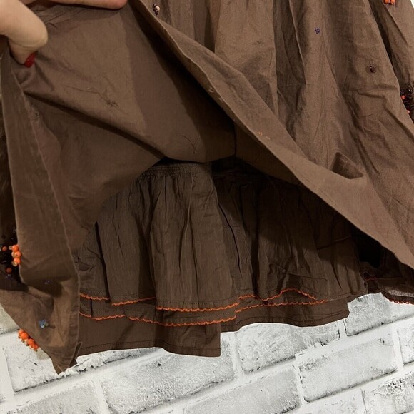 Persaman New York A-Line‎ Brown Skirt Size 8 - Picture 5 of 11